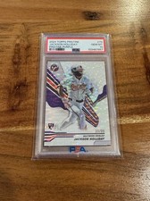 Jackson Holliday 2024 Topps Pristine Purple Refractor /99 Rookie RC PSA 10 Gem