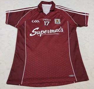Galway GAAO'neills Men's Size L 2015/16 Gaelic #17 Player Issued Shirt Ireland