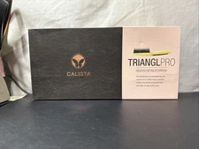 Calista TrianglPRO Triangl Pro Heated Hair Detailer Brush Marigold Yellow• New