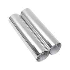 Silver Car Film Chrome Mirror Vinyl Wrap Sticker Decal UV Block 20x152cm Part