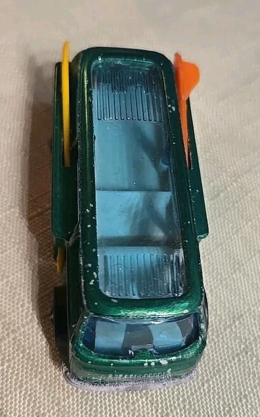 Volkswagen Beach Bomb Aqua Hot Wheels 1969 Redline Mattel Vintage RL Foto 3 de 4