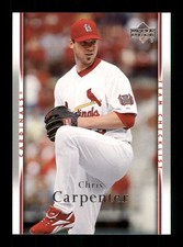 Chris Carpenter  Cardinals Baseball 2007 Upper Deck 965 Sports Trading Card