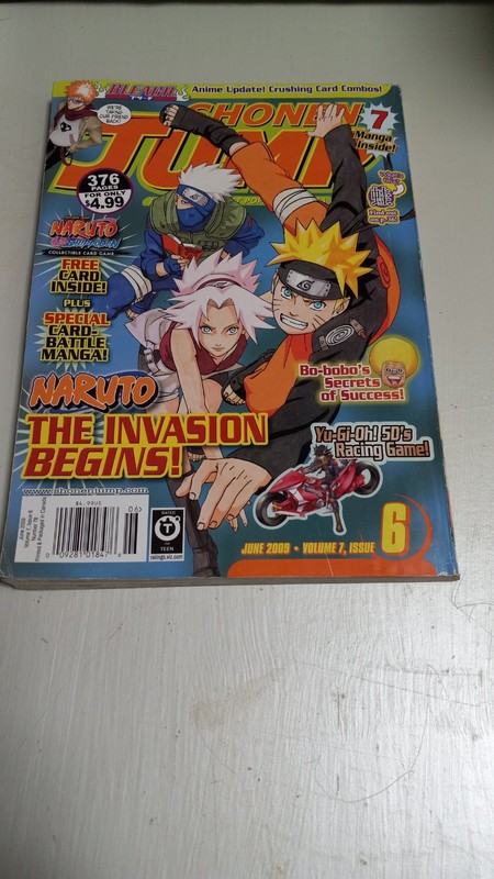 Shonen Jump Magna Magazine June 2009 Volume 7 Issue 6 Number 78 Trading Card