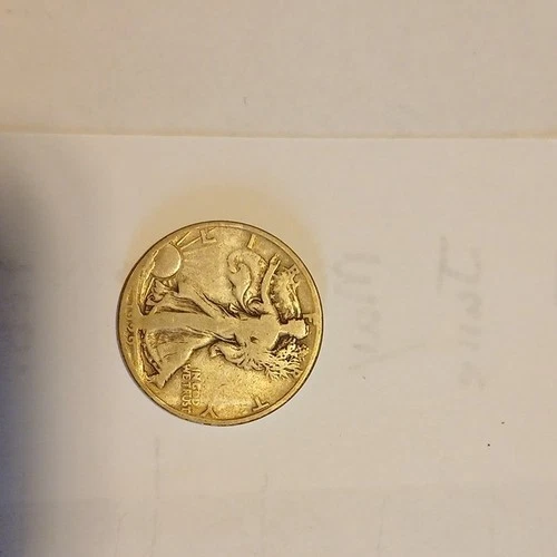 1929-s Liberty Walking Half Dollar Silver 50C US Coin Circulated