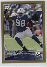 2009 Topps Gold 1041/2009 Robert Mathis #241 08r6