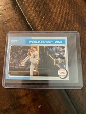 2024 Heritage Mini #462 World Series - 2023 Blue Border 11/25 Merrill Kelly AZ