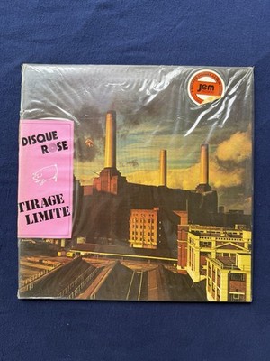 Pink Floyd Animals Vinyl OG 1977 France Pink Vinyl Disque Rose Ltd JEM Import NM