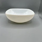 Vintage Pyrex White Glass Squared Bowl 1.5 Qt 8.75” x 8.75” x 2.75”