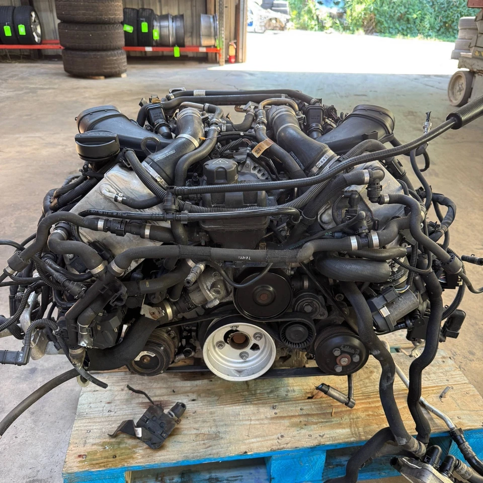 13-15 BMW 750i xDrive OEM AT AWD 4.4L V8 DOHC 32V Engine Motor Assy 120K 5112 - Image 3 of 4