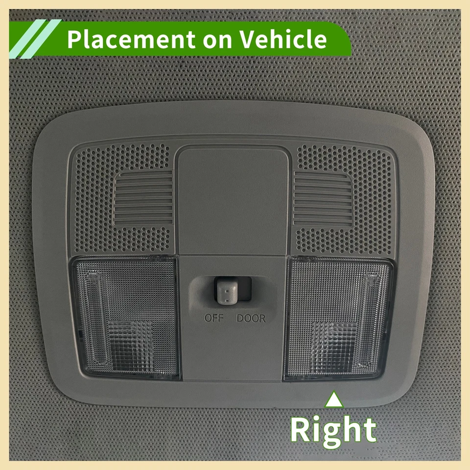 Cubierta de luz interior delantera izquierda coche Toyota RAV4 2006-2012 Nº8126542020 Foto 3 de 4