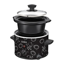 Cooks 1.5-Quart Football Print Slow Cooker
