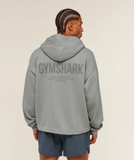 Conditioning Club Washed Zip Through Hoodie-Gymshark 934