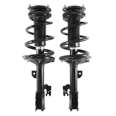 Front Pair for 2004-2007 Toyota Highlander Complete Struts w/ Coil Springs Kit