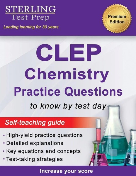 Sterling Test Prep | Sterling Test Prep Clep Chemistry Practice Questions | Buch-image