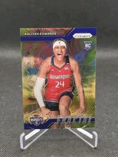 2024 Panini Prizm WNBA Aaliyah Edwards RC  Blue Prizm /49 Rookie Fractal 