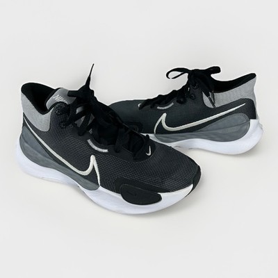 Nike Renew Elevate lll Athletic Basketball DD9304-002 Shoes Men Size 8 Black