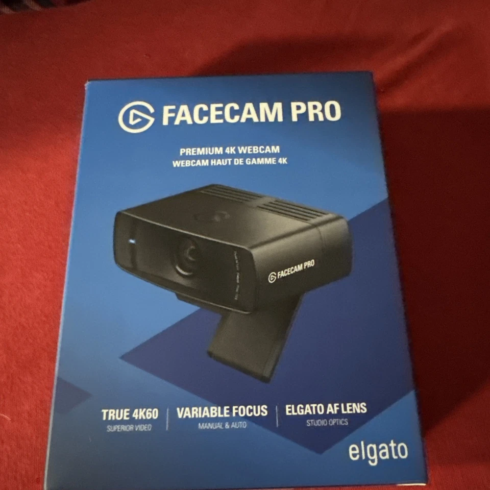 Elgato Facecam Pro 4K60 Webcam - Nero (10WAB9901) STREAMING WEBCAM  - Immagine 4 di 4