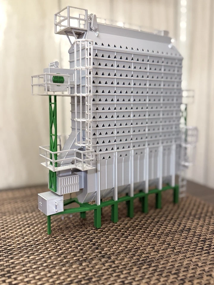 1/64 Scale Mixed Flow Grain Dryer. 3d Printed - Image 2 of 4