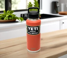 Yeti Rambler 46 oz Bottle with Chug Cap High Desert Clay Limited Edition Retired