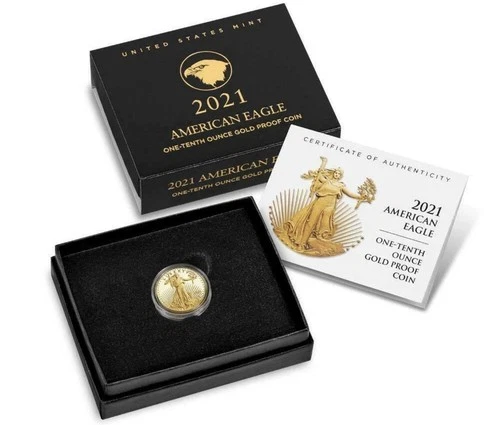 American Eagle 2021 One-Tenth Ounce Gold Proof Coin