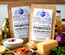 C&P PROBIOTICS (حلال) 130 BILLION (30, 60 OR 90 CAPS) GUT HEALTH, IMMUNITY