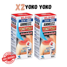 x2 Ammeltz Yoko Yoko Fast Relief Staw Ból mięśni Ból Mniej zapachu Płyn 46ml