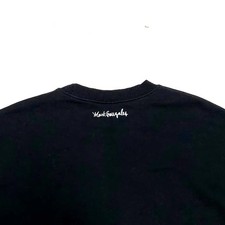 Men's Oversized Black Round Neck Sweatshirt 100-110