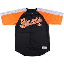 Used DYNASTY MLB SAN FRANCISCO GIANTS Game Shirt Men's Size L