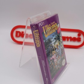 NES Nintendo Game ULTIMA: EXODUS - NEW & Factory Sealed with Authentic H-Seam!