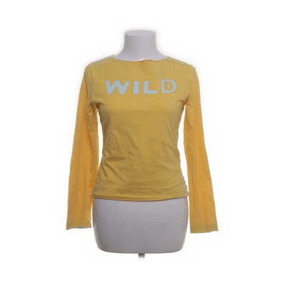 Jet Set, Sweatshirt, Größe: M, Gelb, Print, Damen #uxc