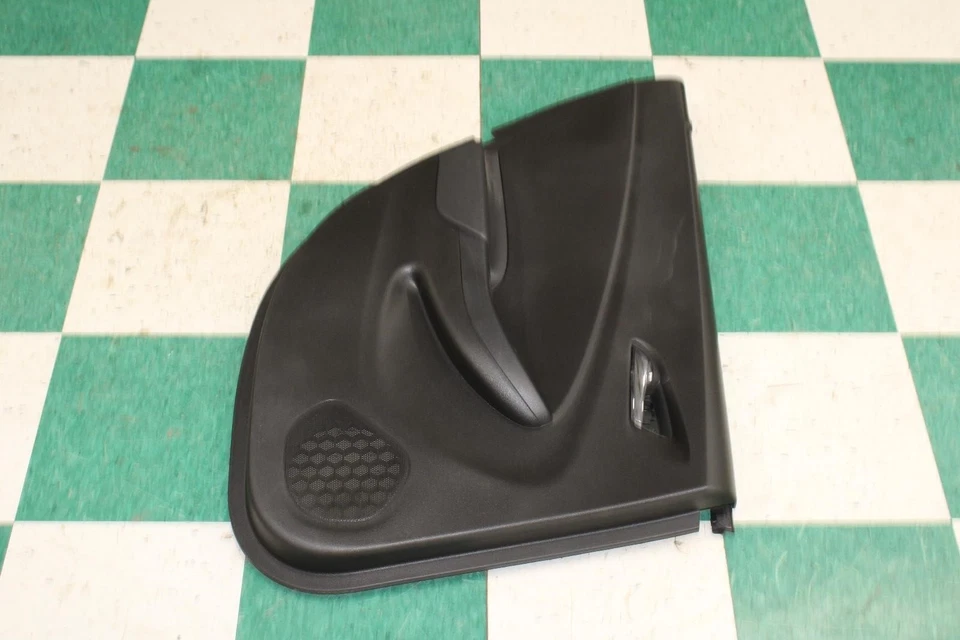 16-19 VOLT Jet Black Leather Driver Rear Door Trim Panel LH LR Left Factory OEM Foto 4 de 4