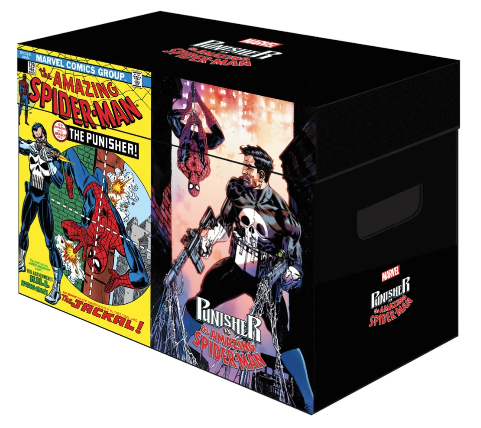 MARVEL SPIDER-MAN/PUNISHER GRAPHIC SHORT COMIC BOX - Bild 1 von 1