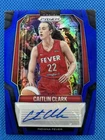 2025 #SG-CC Caitlin Clark Panini Prizm WNBA Signature Blue Prizm Autograph 02/75