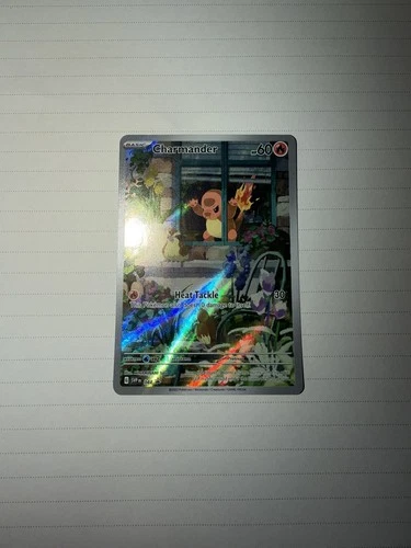 Charmander 044 Promo Pokemon TCG Obsidian Flames Illustration Rare NM