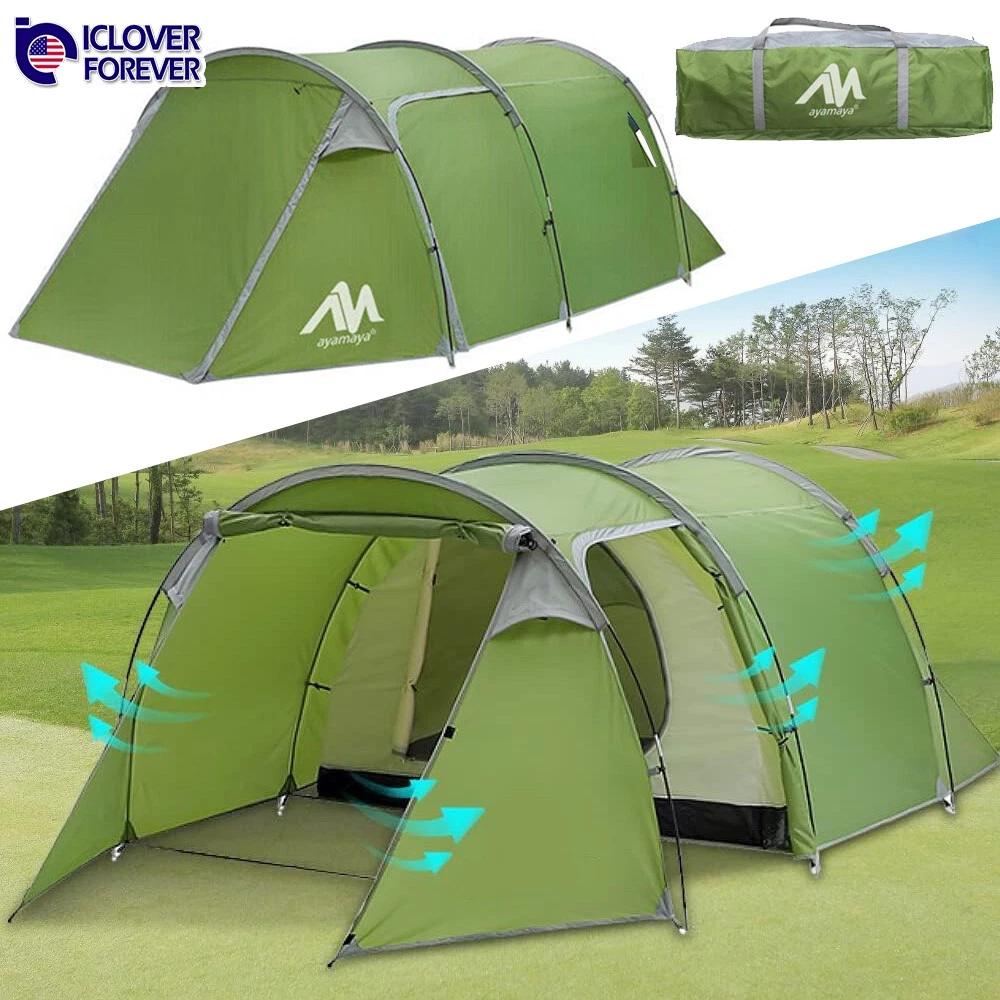 3-4 Person Waterproof Tunnel Camping Tent Portable Outdoor Camp Instant Shelter
Opens in a new windo