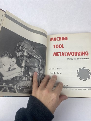 Machine Tool Metalworking Textbook by Feirer and Tatro Hardcover 1961 - Picture 6 of 19
