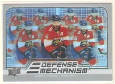 Aaron Ekblad 2022-23 Upper Deck Series 1 Defense Mechanism Insert #4 Panthers