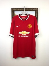 Manchester United Home football shirt 2014 Nike Jersey Mens Trikot Rare Size 2XL