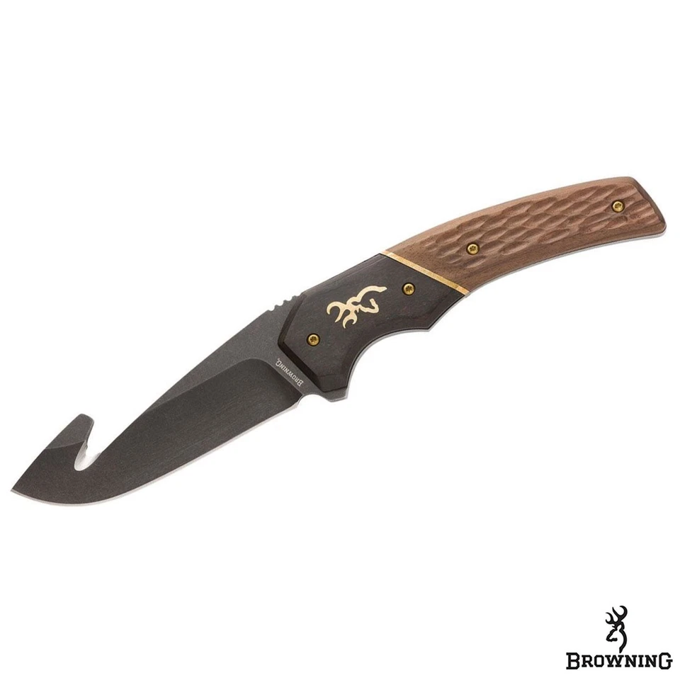 Cuchillo gancho intestinal de hoja fija Browning Hunter Foto 2 de 3
