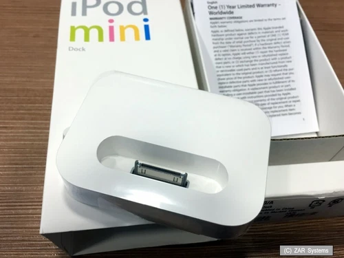 Original Apple M9467G/A Cradle, Dock, Stand für iPod Mini Serien, NEU, OVP