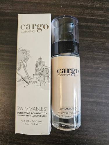 Cargo Cosmetics Swimmables Longwear Foundation 10 Neu im Karton 1oz