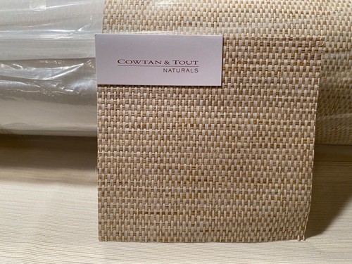 32YD COWTAN & TOUT Mecox Wheat Artisanal Paperweave Wallcovering $3968 Retail - Picture 23 of 23