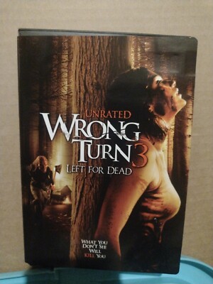 Wrong Turn 3: Left for Dead  DVD Very Good  2009 Unrated Tom Fredric 