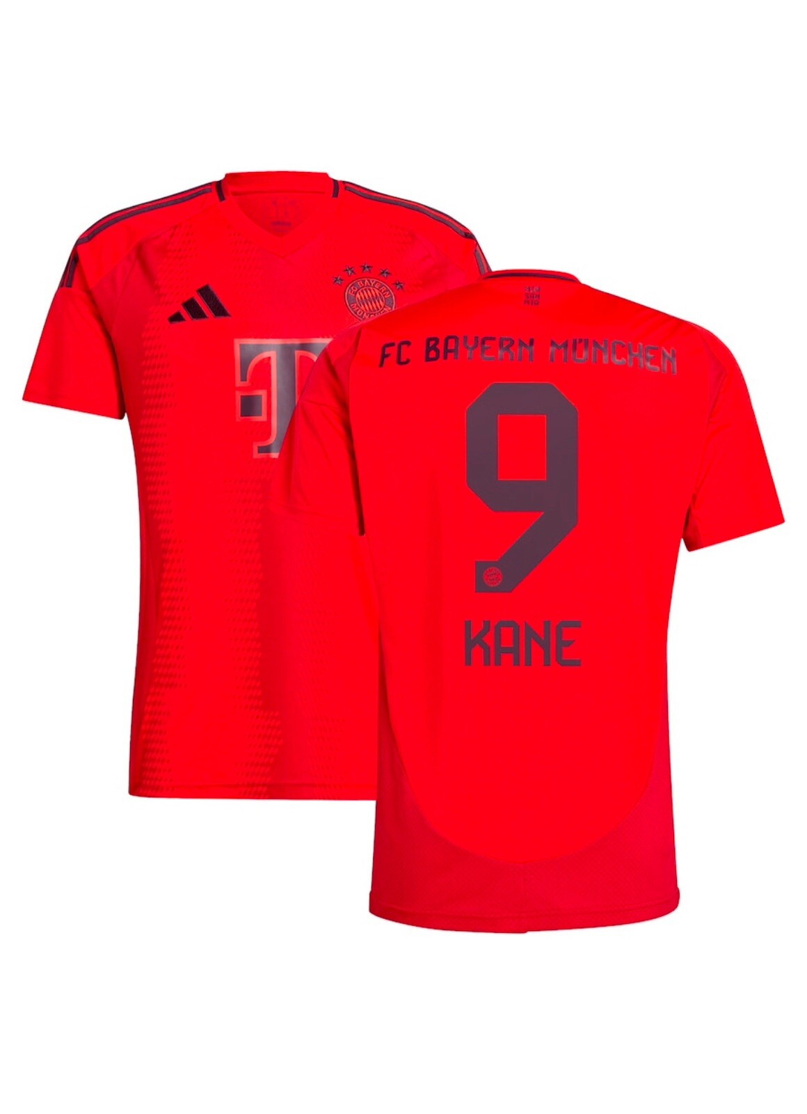Harry Kane Bayern Munich adidas 2024/25 Home Replica Player Jersey - Red