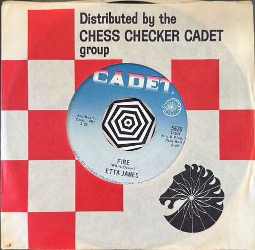 Neuwertig! You Got It/ Fire von Etta James (1968 Cadet 45) - Bild 2 von 3