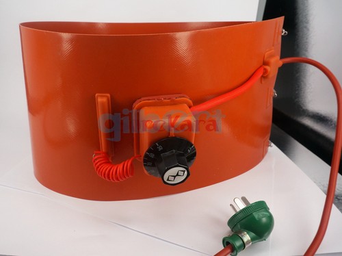 800W-3000W 110V/220V Silicon Band Drum Heater Blanket Oil Biodiesel Metal Barrel - Picture 34 of 68
