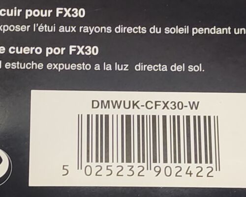 Original Panasonic Lumix DMWUK-CFX30-W weiße Ledertasche Serie FX 30 NEU - Bild 9 von 9