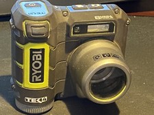 RYOBI DURASHOT 8.0MP DIGITAL CAMERA Tek4 RP4200 TOOL and memory ONLY WORKING 