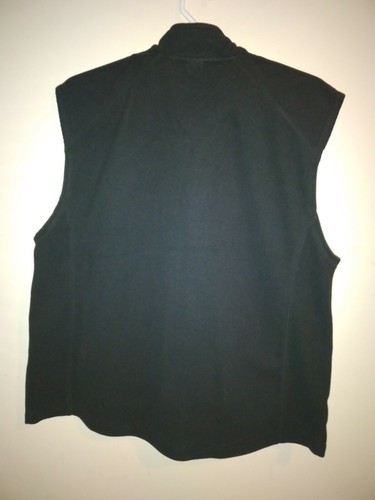 Port Authority Microsoft Visual Studio Men's Black Fleece Sleeveless Jacket XL - Picture 7 of 10