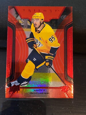 2023-24 Upper Deck Trilogy Hockey Matt Duchene #62 Red /99 